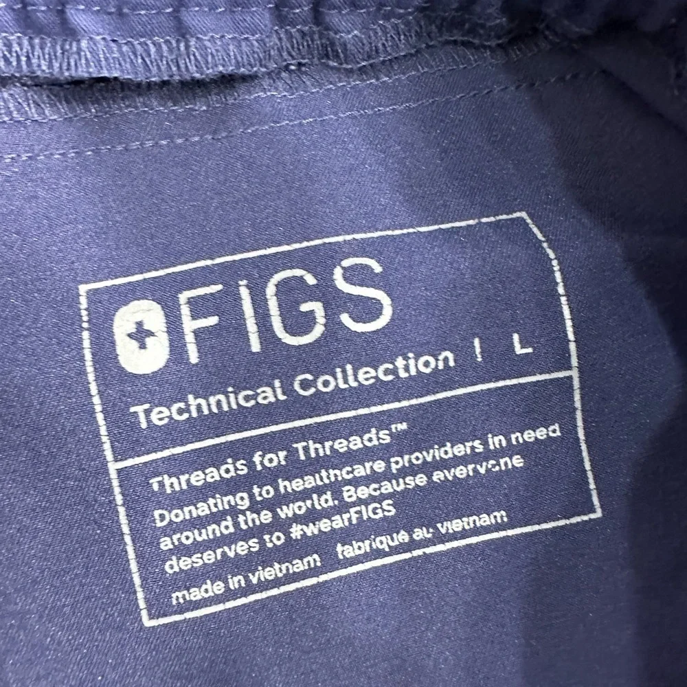 Figs Tansen Jogger Scrub pants navy blue size L